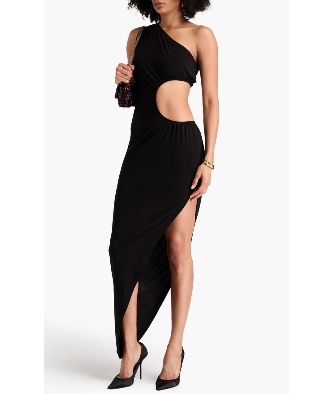 NORMA KAMALI Черное коктейльное платье, фото 2