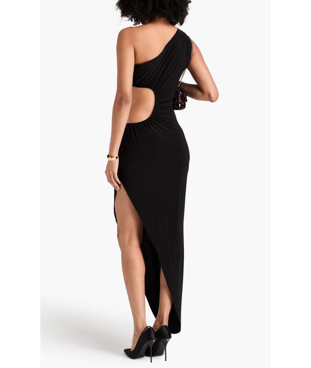 NORMA KAMALI Черное коктейльное платье, фото 3