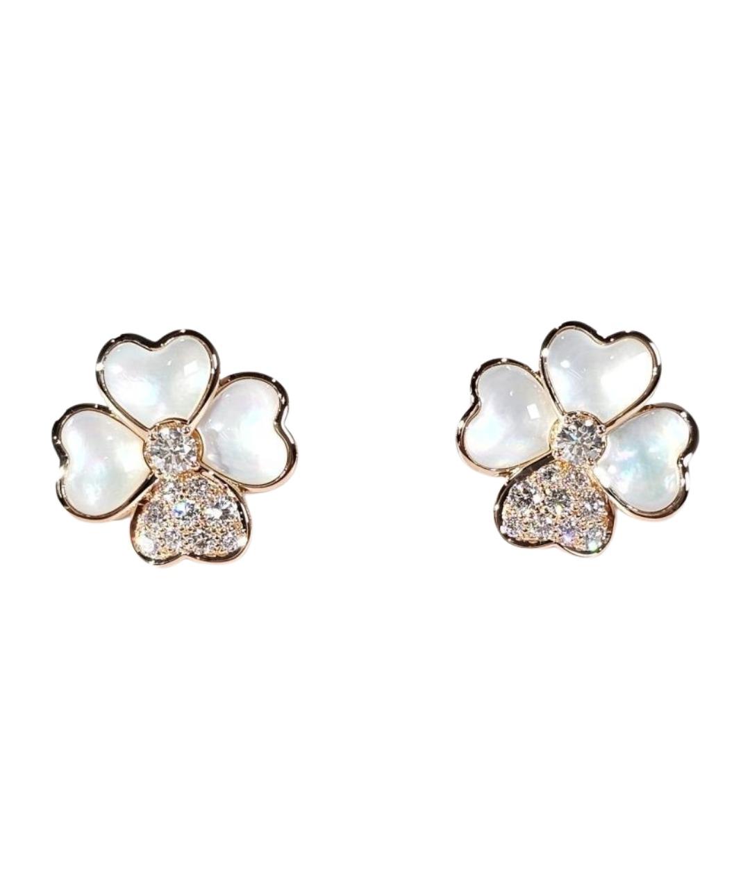 VAN CLEEF & ARPELS Золотые серьги из розового золота, фото 1