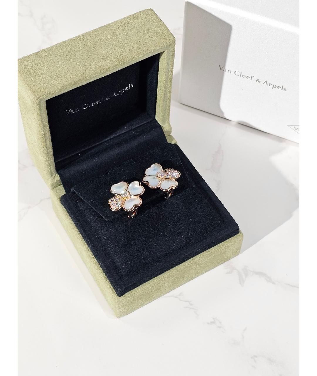 VAN CLEEF & ARPELS Золотые серьги из розового золота, фото 2