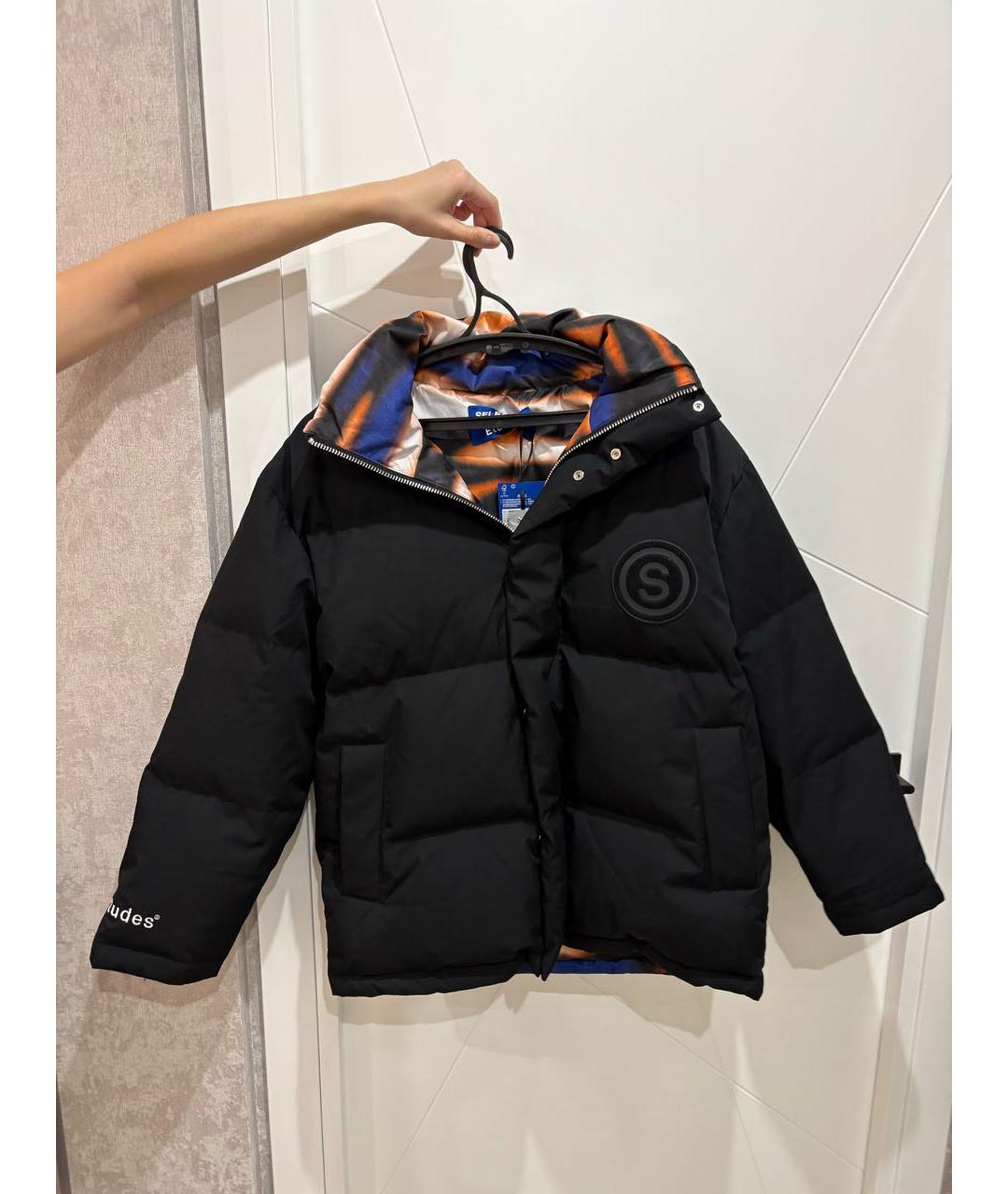 ETUDES Черная полиэстеровая куртка, фото 5