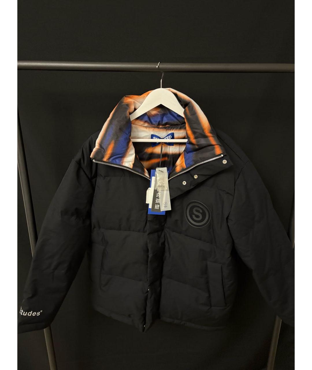 ETUDES Черная полиэстеровая куртка, фото 2