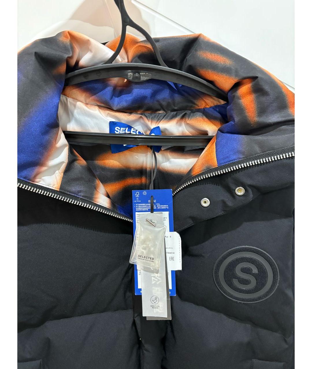 ETUDES Черная полиэстеровая куртка, фото 3