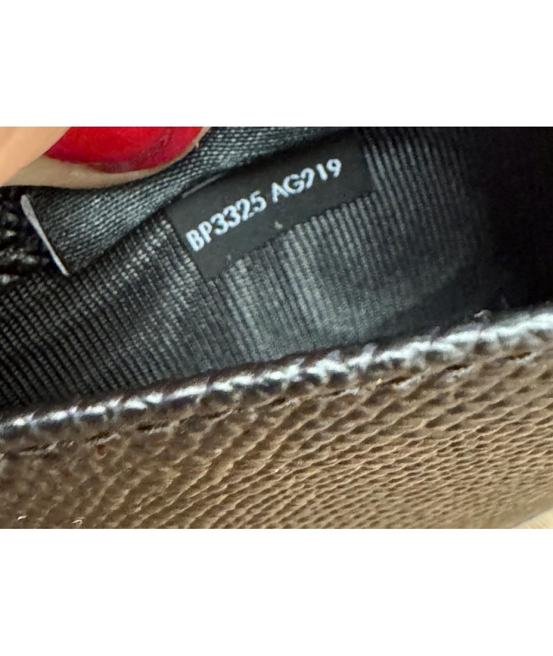 DOLCE&GABBANA Черный кожаный кардхолдер, фото 4