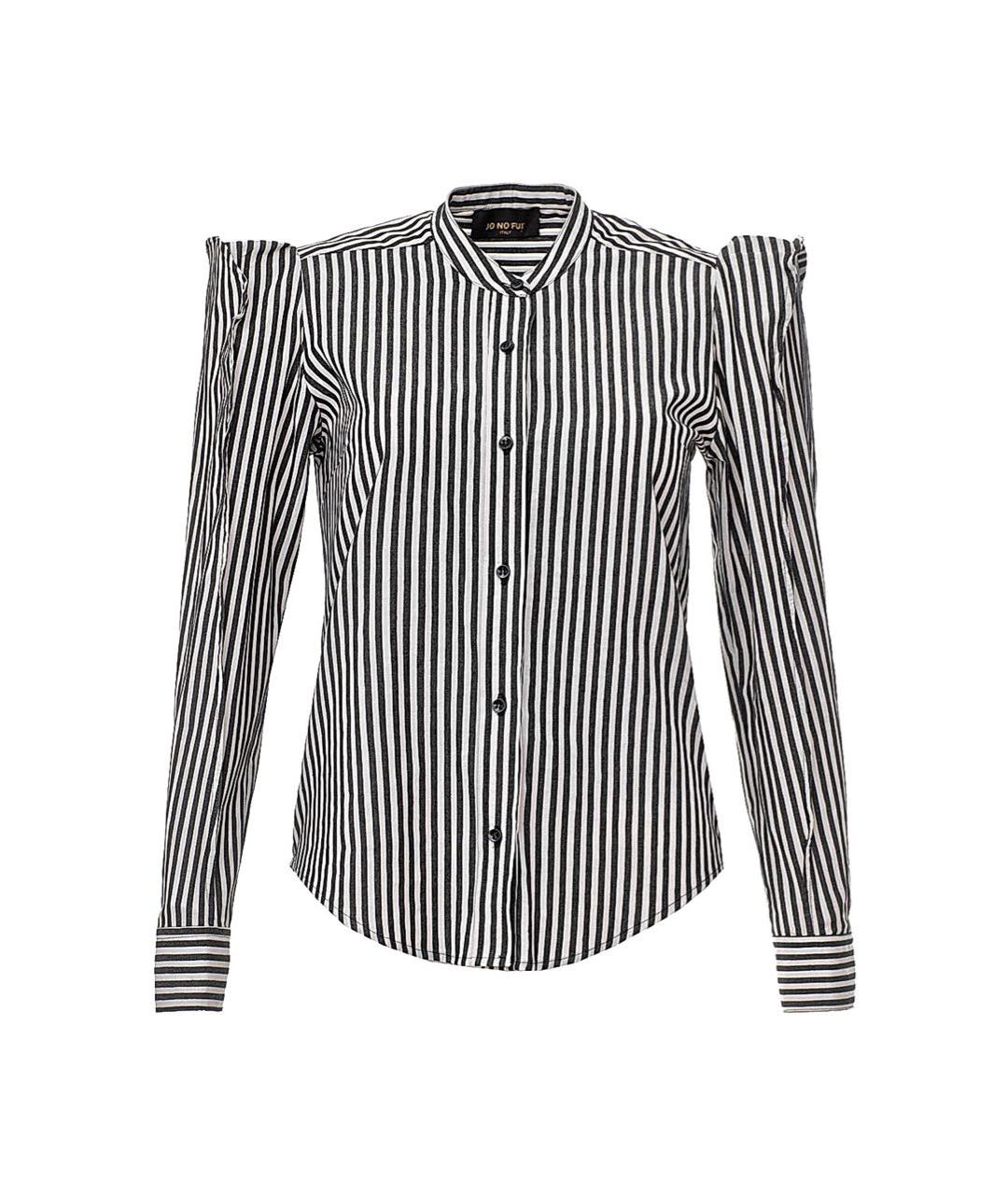 JO NO FUI Хлопко-эластановая рубашка, фото 1