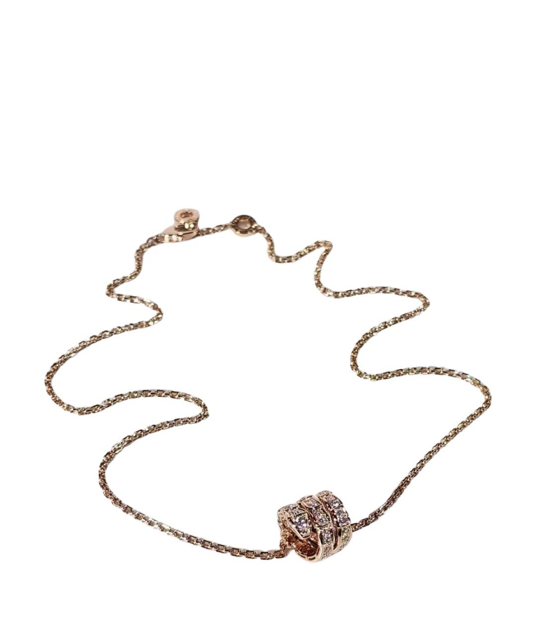 BVLGARI Золотое колье из розового золота, фото 1