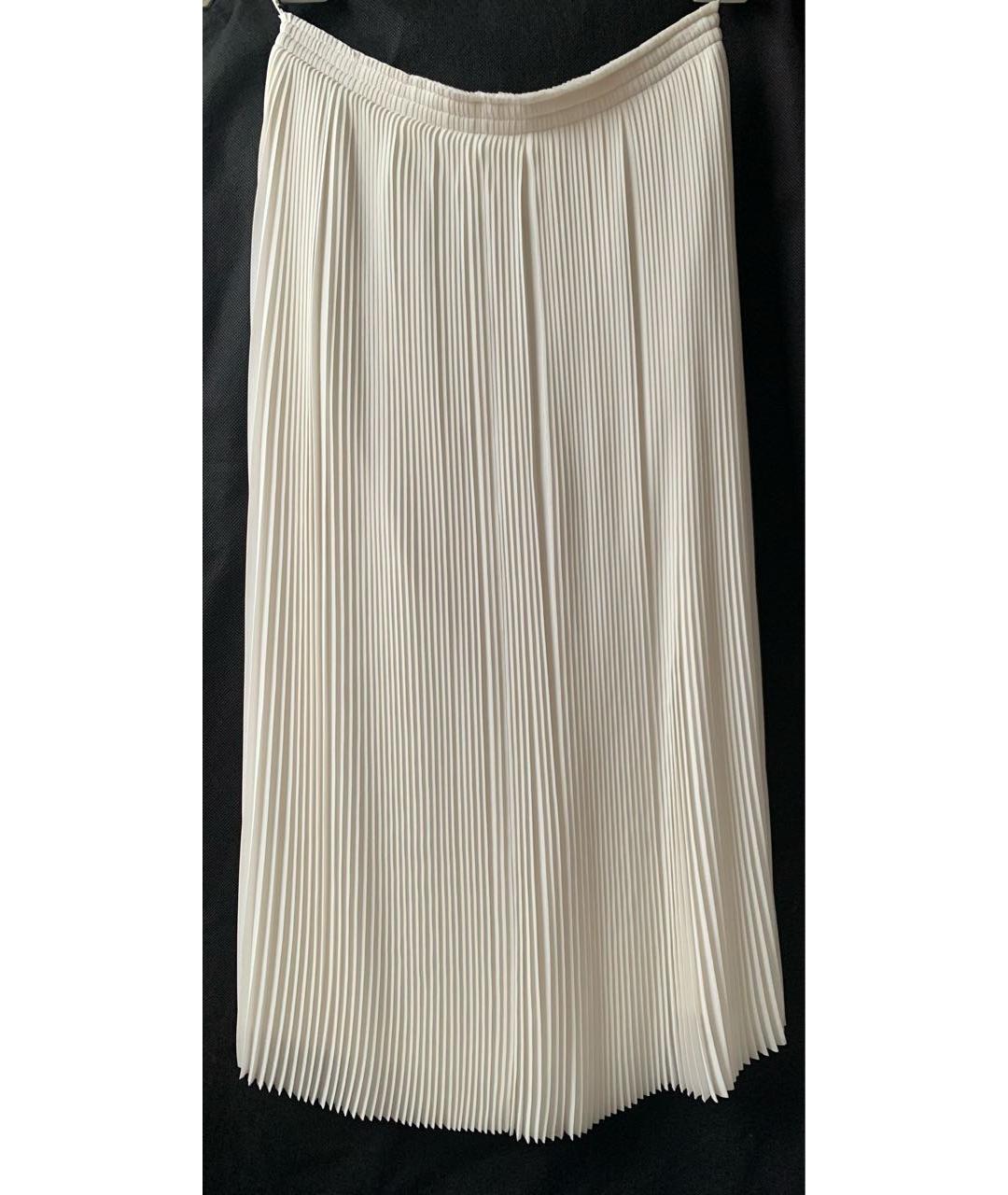 NINA RICCI Белая полиэстеровая юбка миди, фото 7