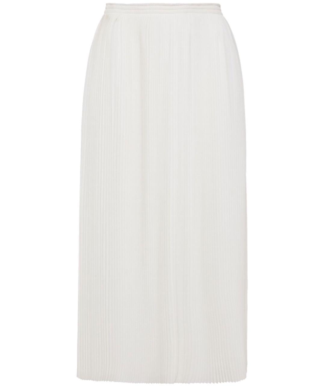 NINA RICCI Белая полиэстеровая юбка миди, фото 1