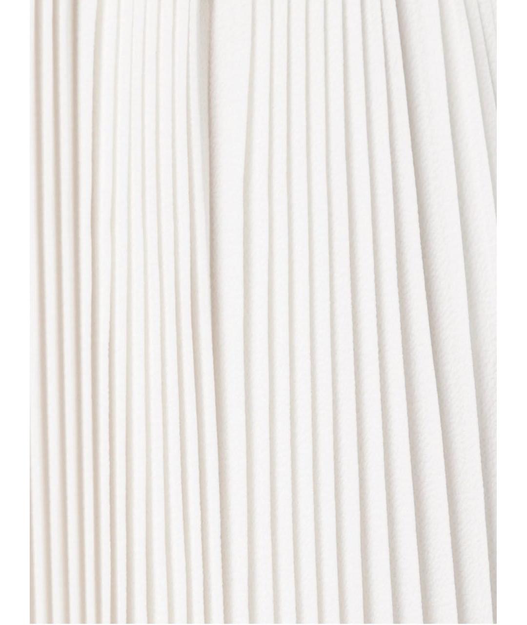 NINA RICCI Белая полиэстеровая юбка миди, фото 4