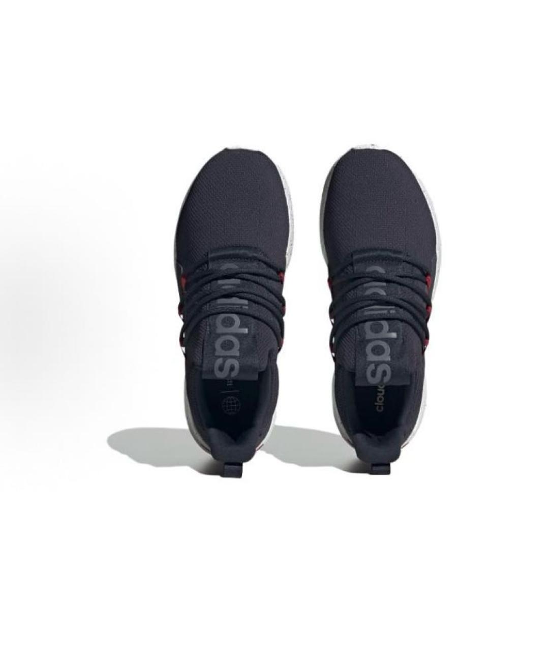 ADIDAS Антрацитовые текстильные кроссовки, фото 4