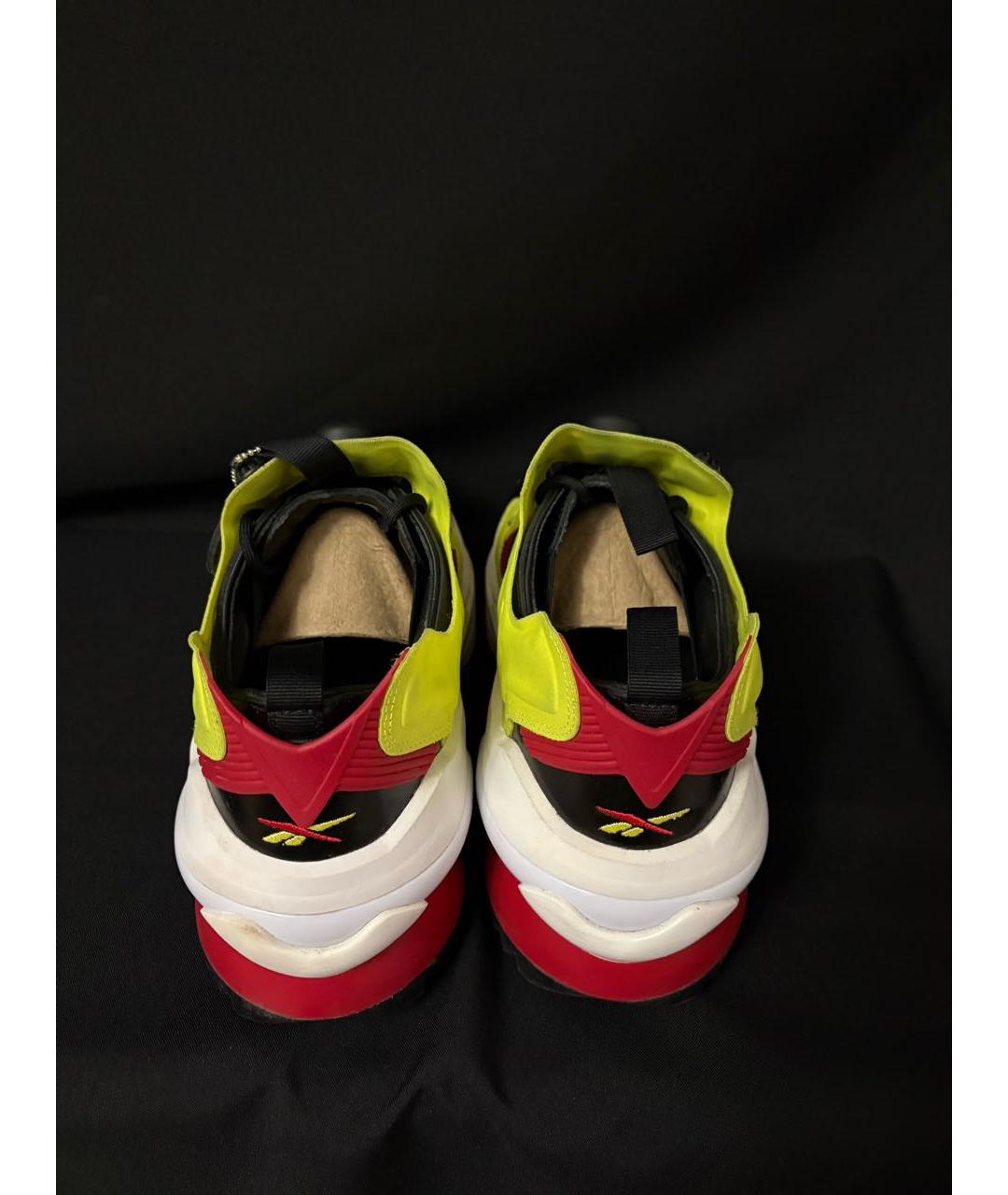 MAISON MARGIELA Салатовые низкие ботинки из лакированной кожи, фото 6