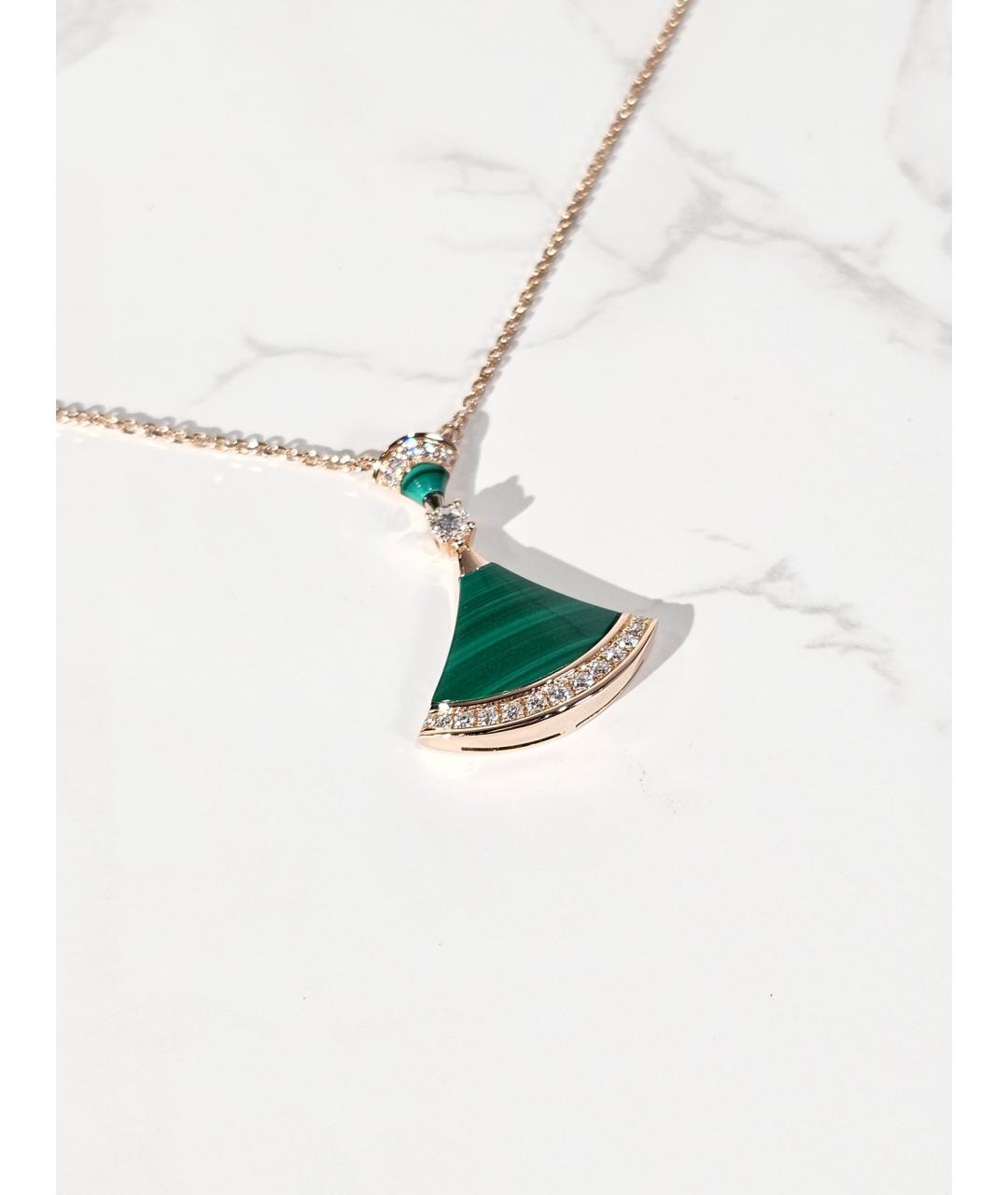 BVLGARI Золотое колье из розового золота, фото 2