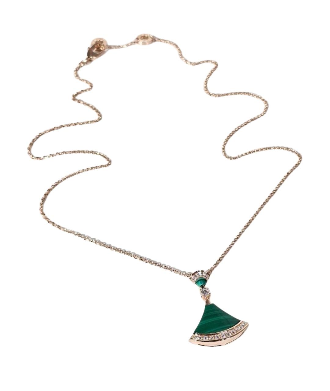 BVLGARI Золотое колье из розового золота, фото 1