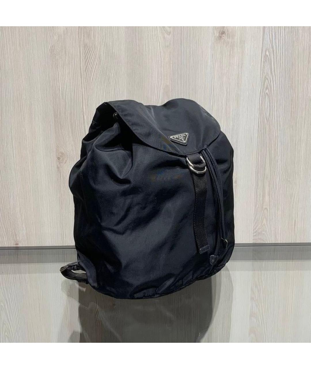 PRADA Черный рюкзак, фото 2