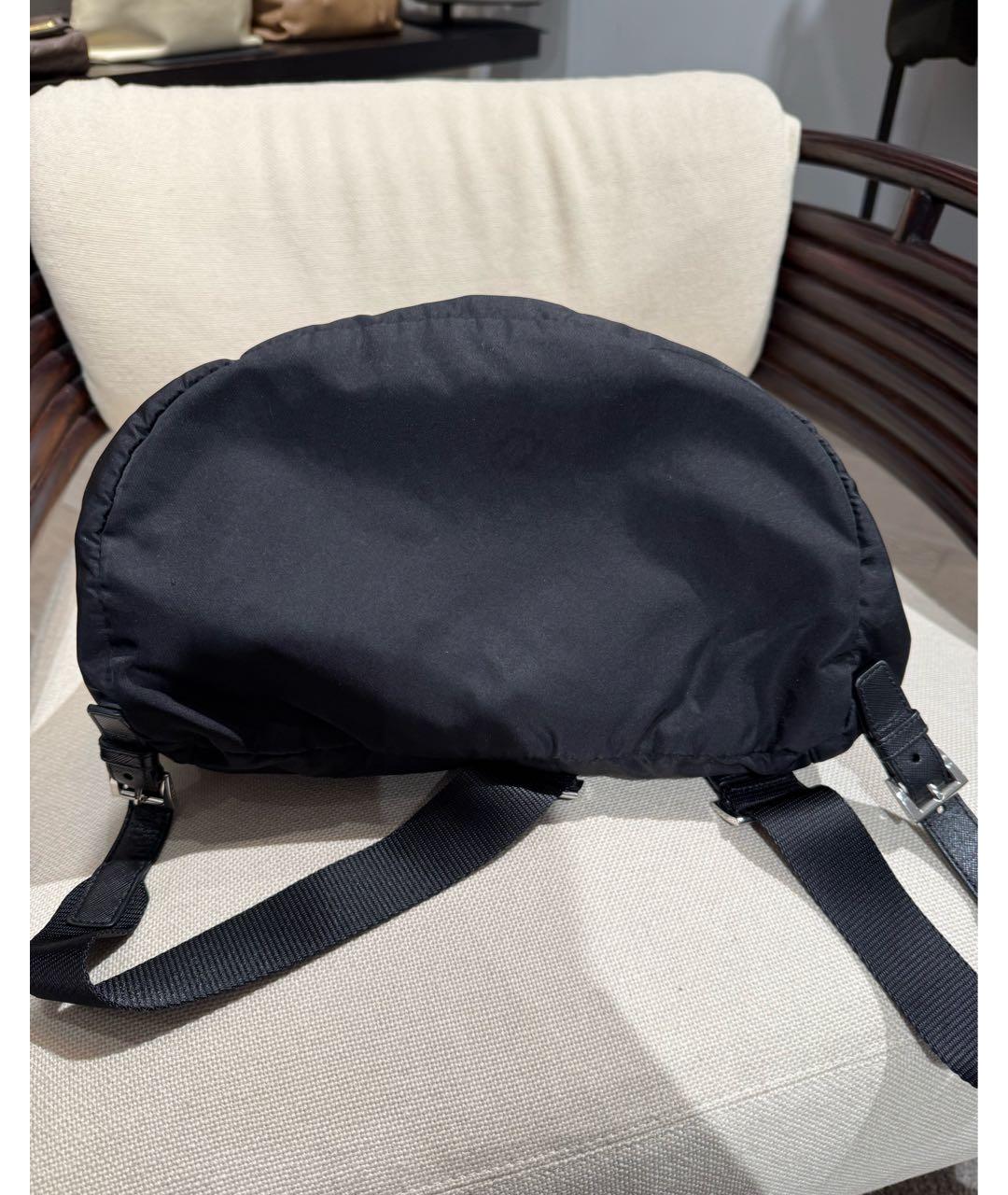 PRADA Черный рюкзак, фото 6