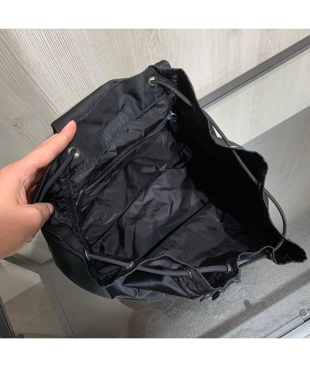 PRADA Черный рюкзак, фото 7