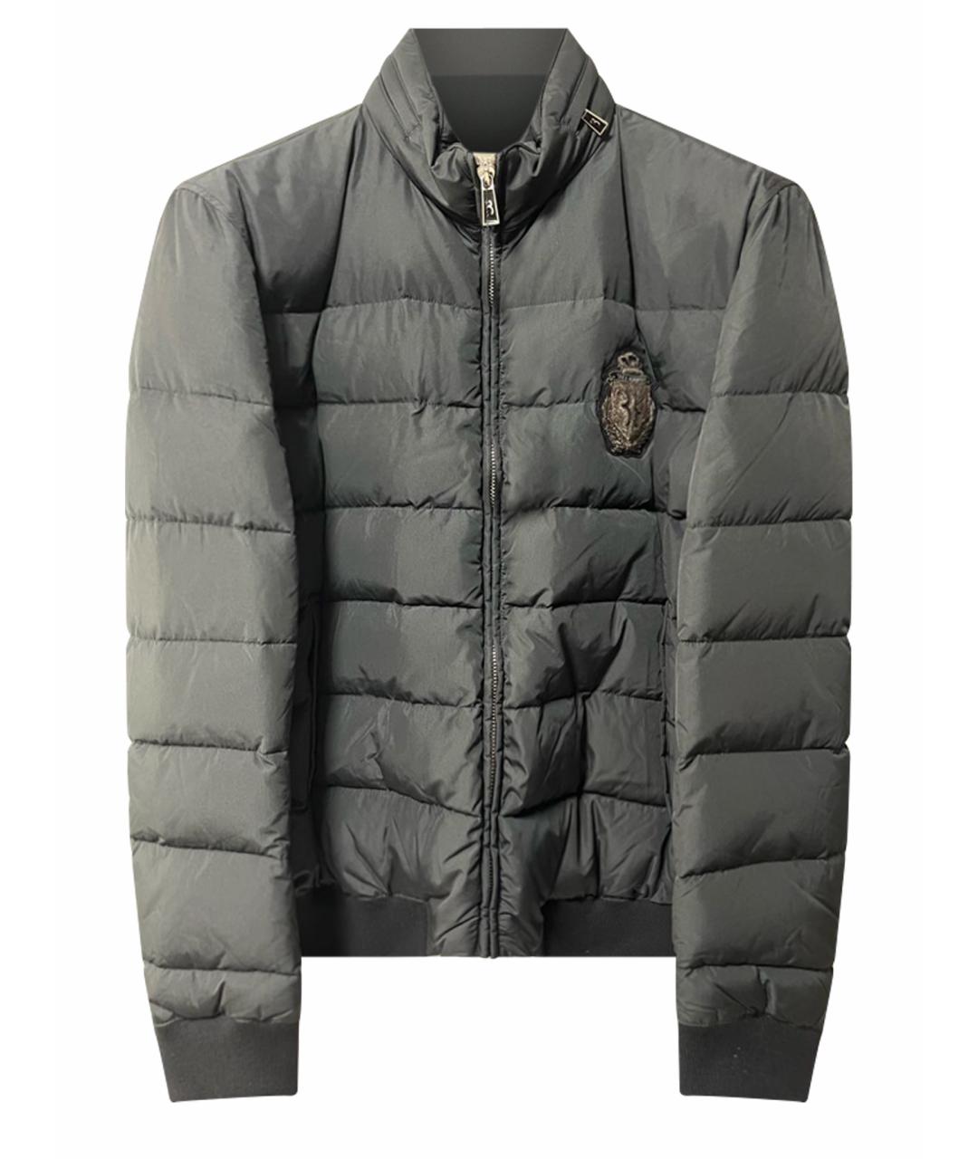 BILLIONAIRE Черный полиэстеровый пуховик, фото 1