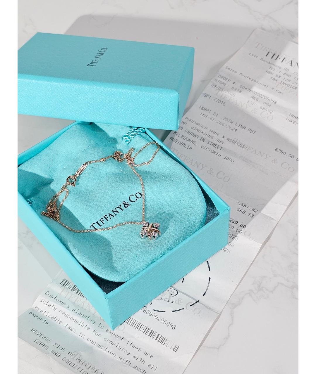 TIFFANY&CO Золотое колье из розового золота, фото 2