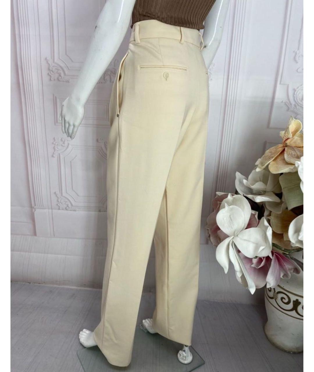 MAX MARA Шерстяные прямые брюки, фото 2