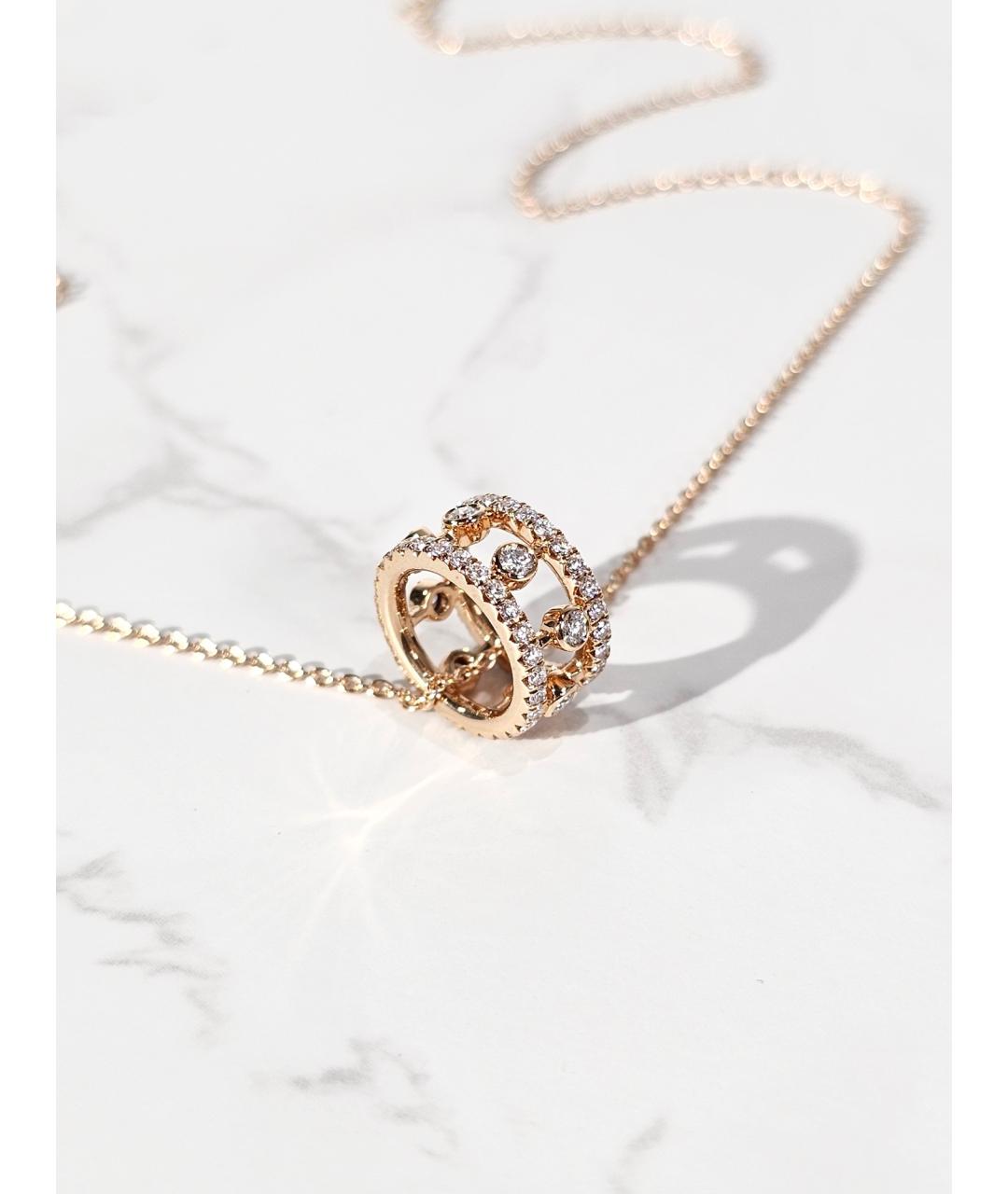 DE BEERS Золотое колье из розового золота, фото 2