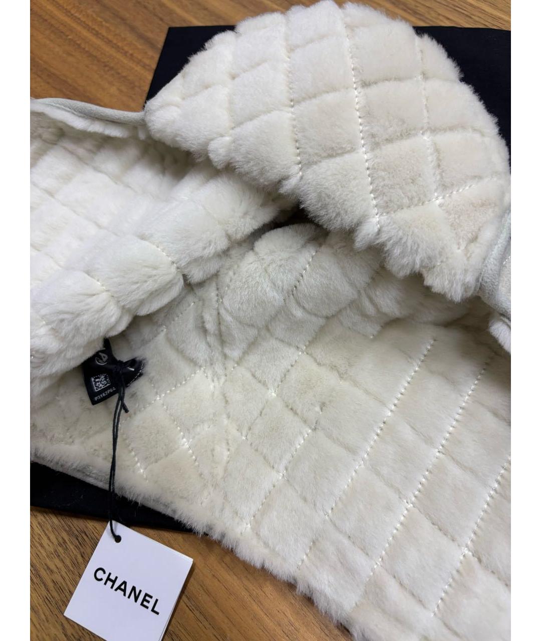 CHANEL Серая шапка, фото 4