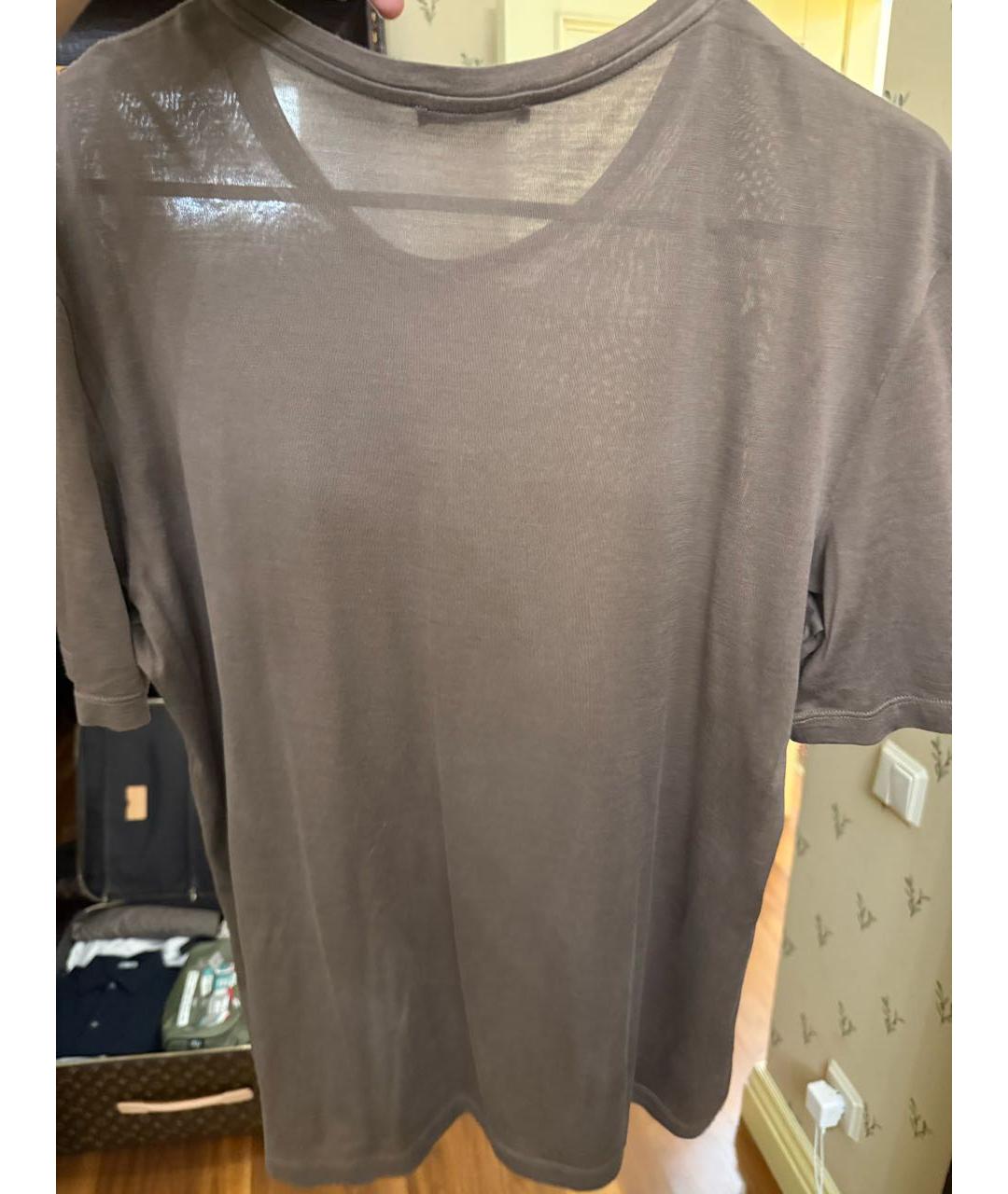 12 STOREEZ Коричневая футболка, фото 2