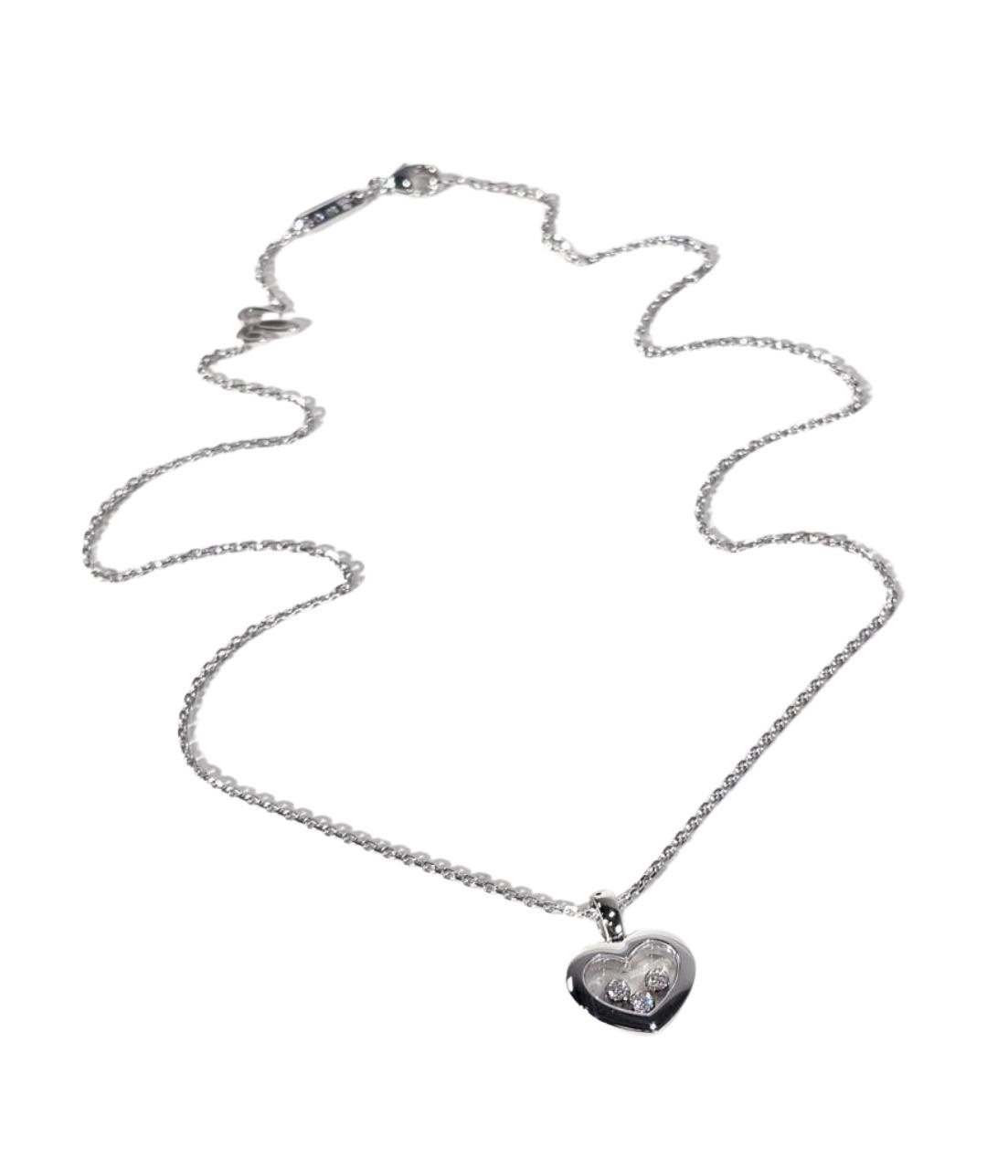 CHOPARD Серебряное колье из белого золота, фото 1
