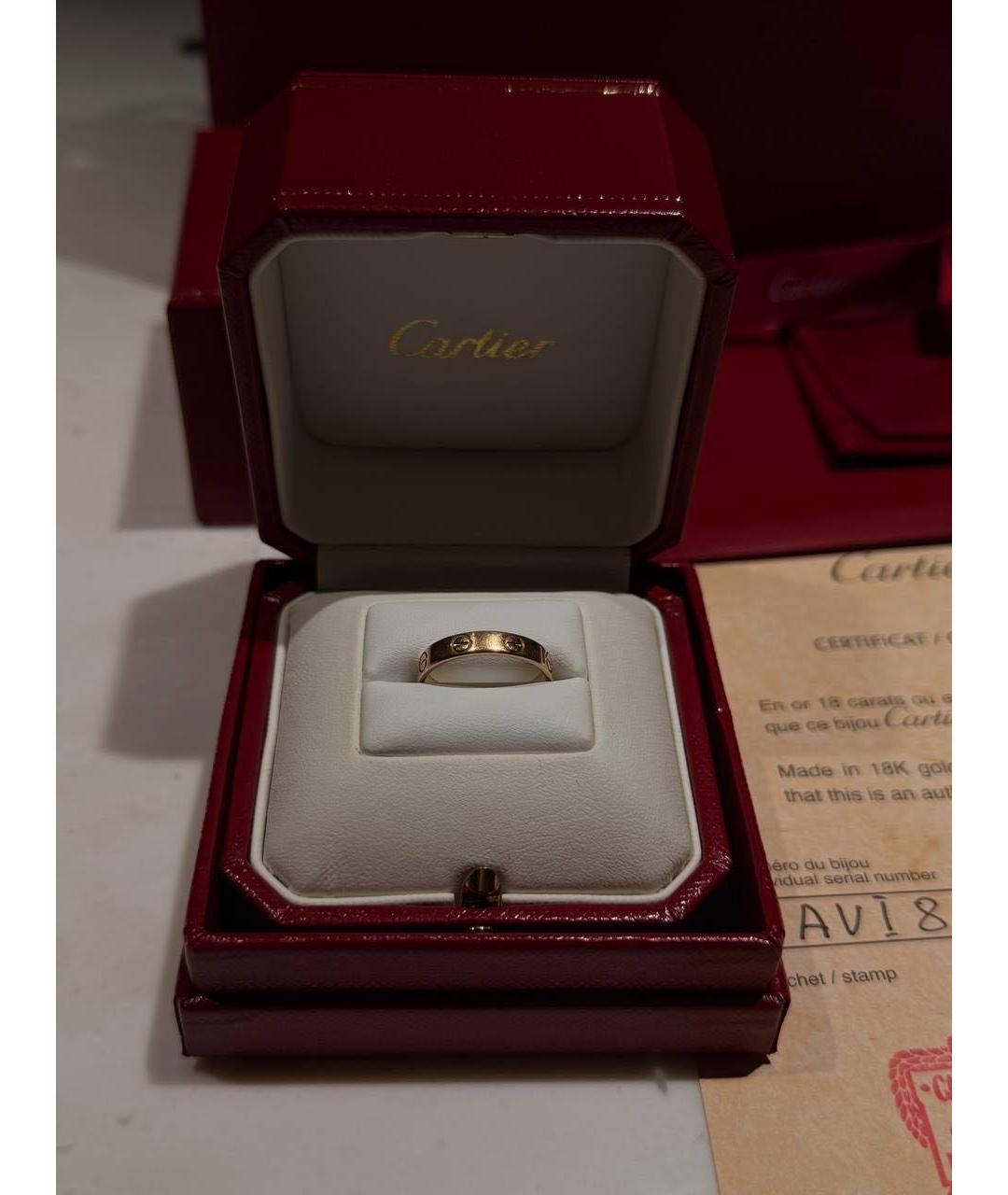 CARTIER Золотое кольцо из желтого золота, фото 5