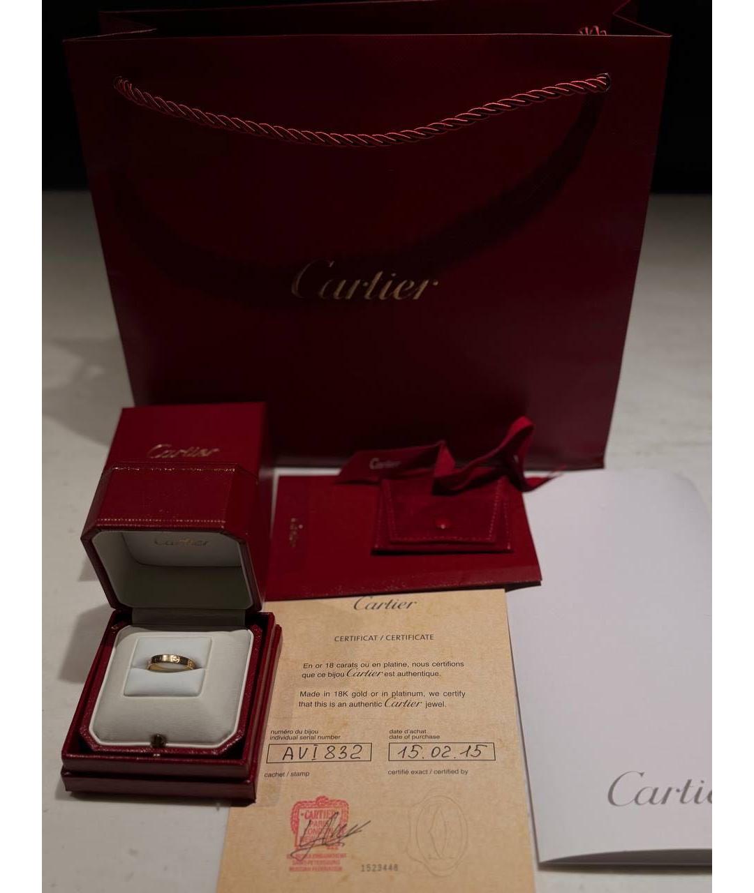 CARTIER Золотое кольцо из желтого золота, фото 4