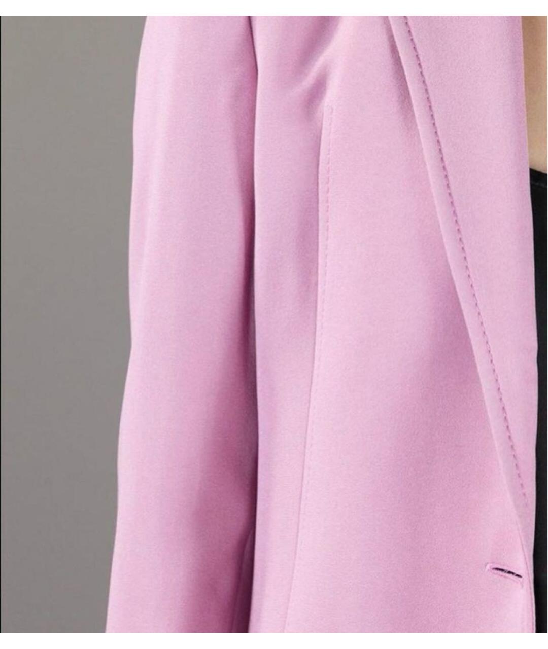 GUCCI Розовый вискозный костюм с брюками, фото 4