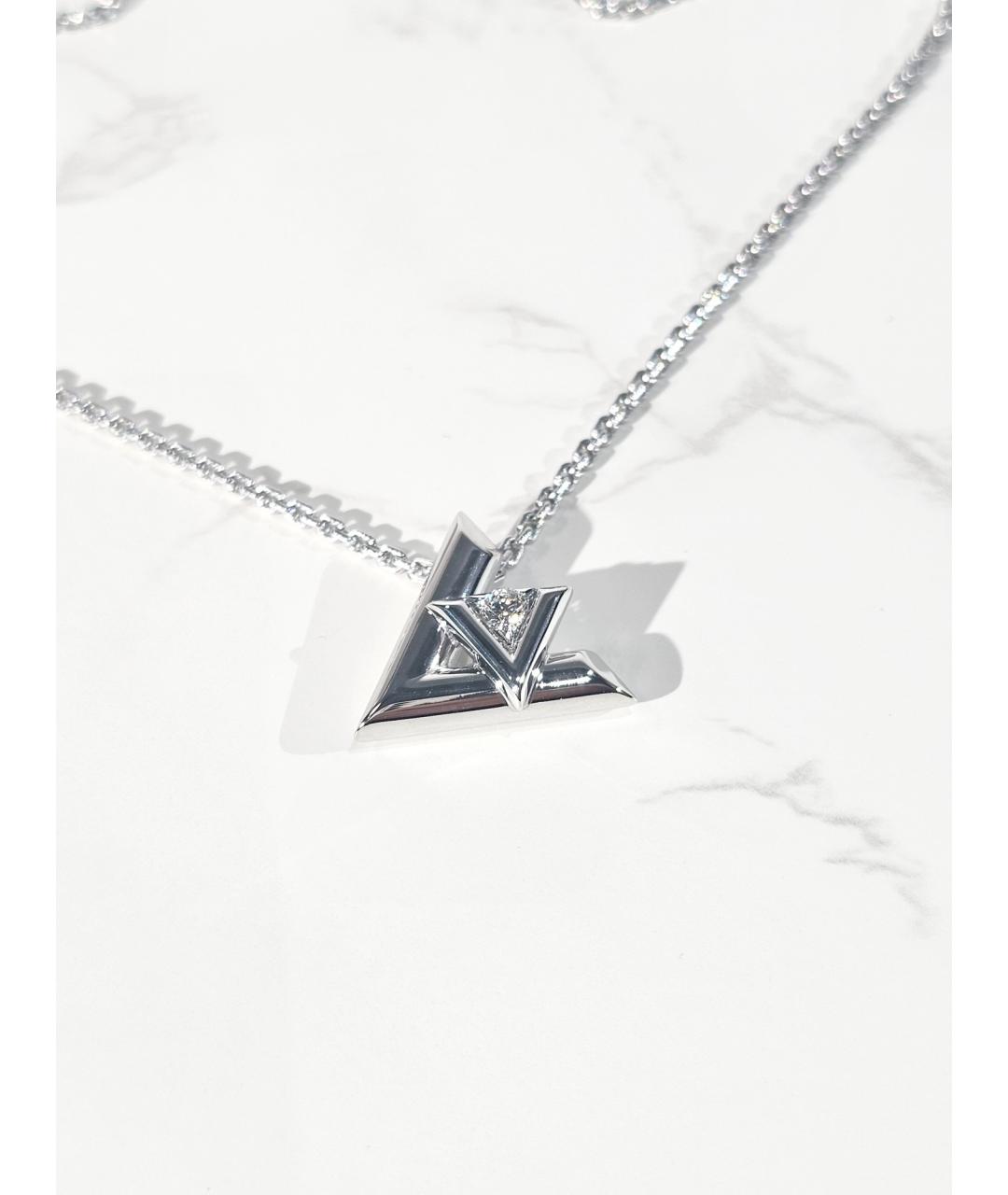 LOUIS VUITTON Серебряное колье из белого золота, фото 2