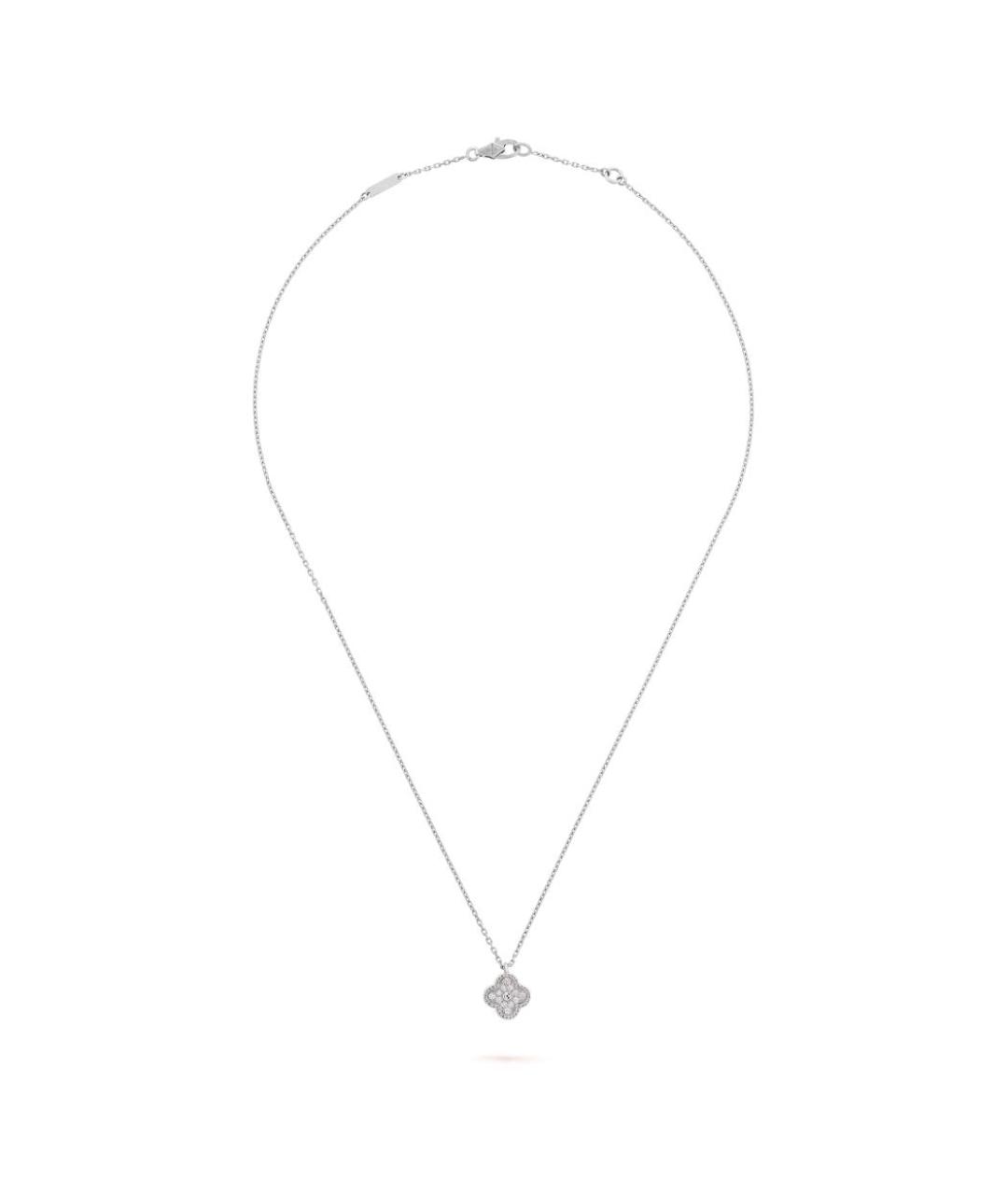 VAN CLEEF & ARPELS Серебряная подвеска из белого золота, фото 2