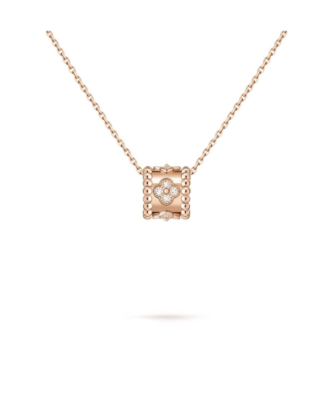 VAN CLEEF & ARPELS Бежевая подвеска из розового золота, фото 5