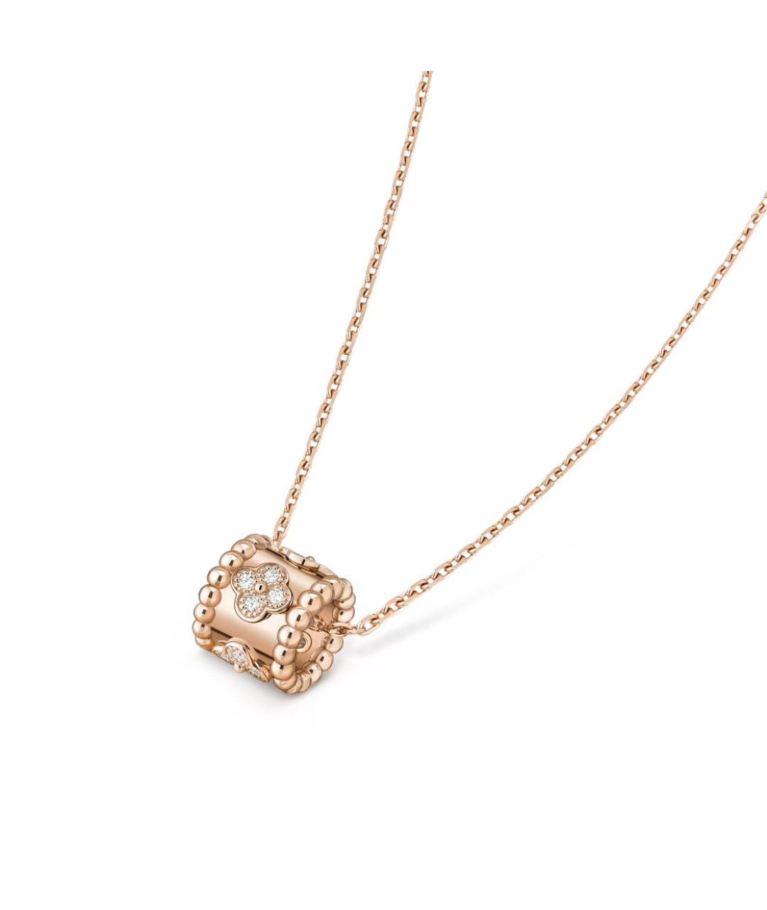 VAN CLEEF & ARPELS Бежевая подвеска из розового золота, фото 4