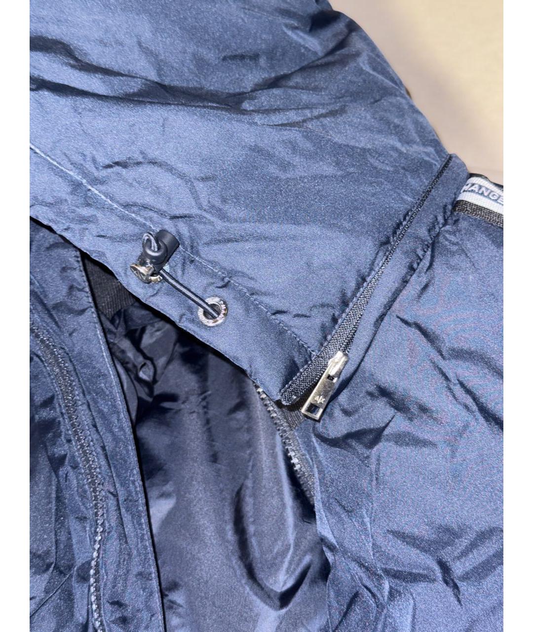 ARMANI EXCHANGE Темно-синяя полиэстеровая куртка, фото 6