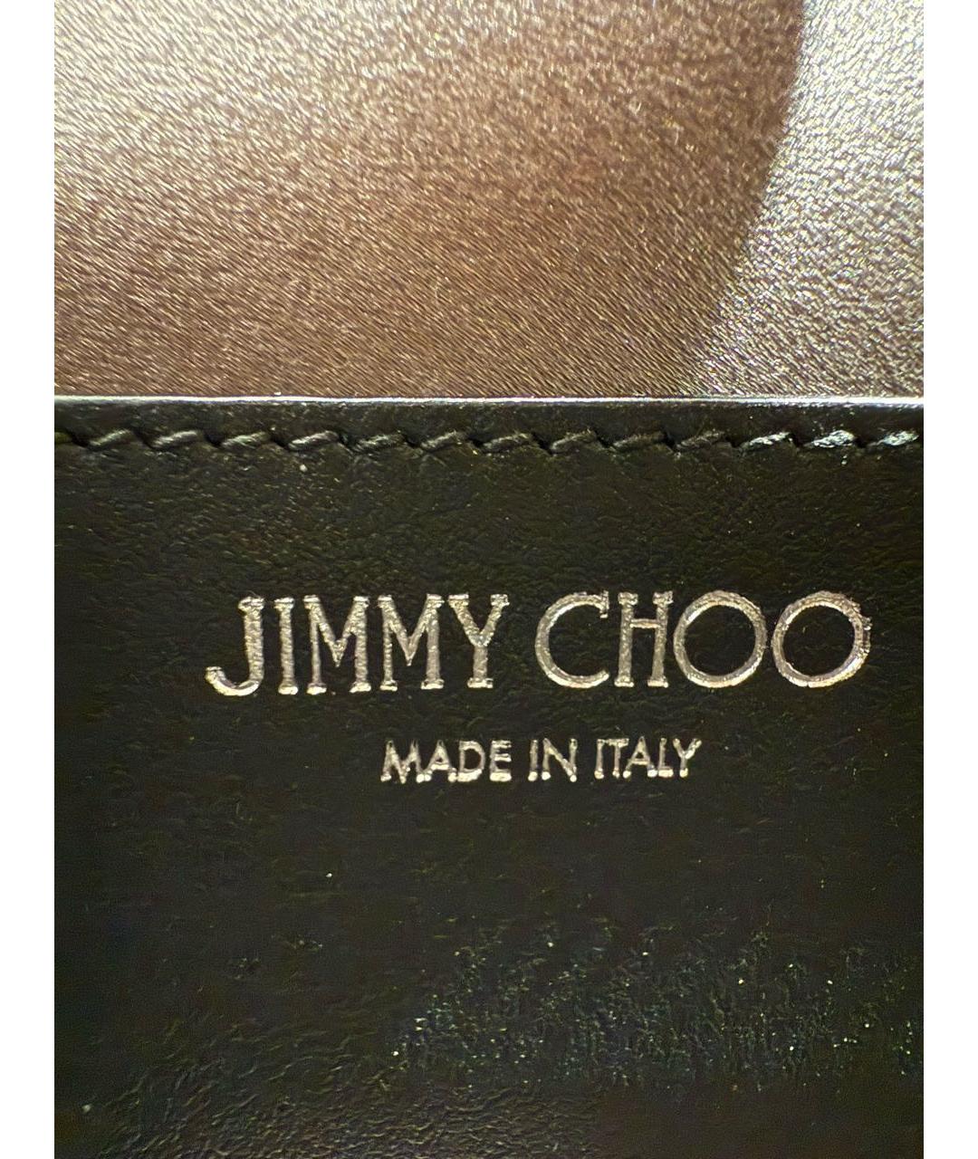 JIMMY CHOO Черная сумка через плечо, фото 8