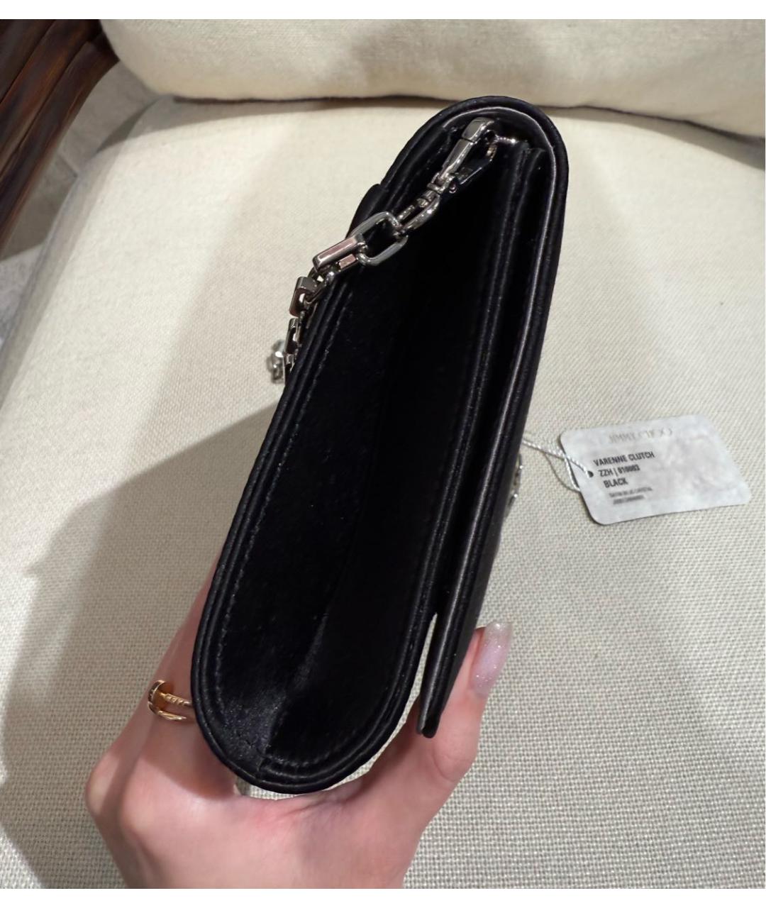 JIMMY CHOO Черная сумка через плечо, фото 3