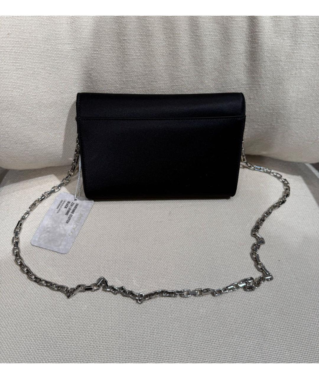 JIMMY CHOO Черная сумка через плечо, фото 2