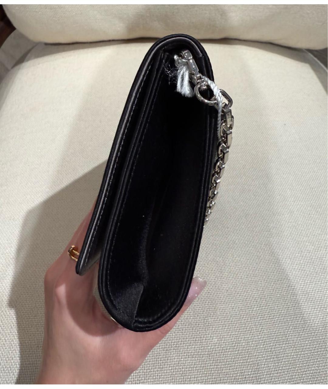 JIMMY CHOO Черная сумка через плечо, фото 4