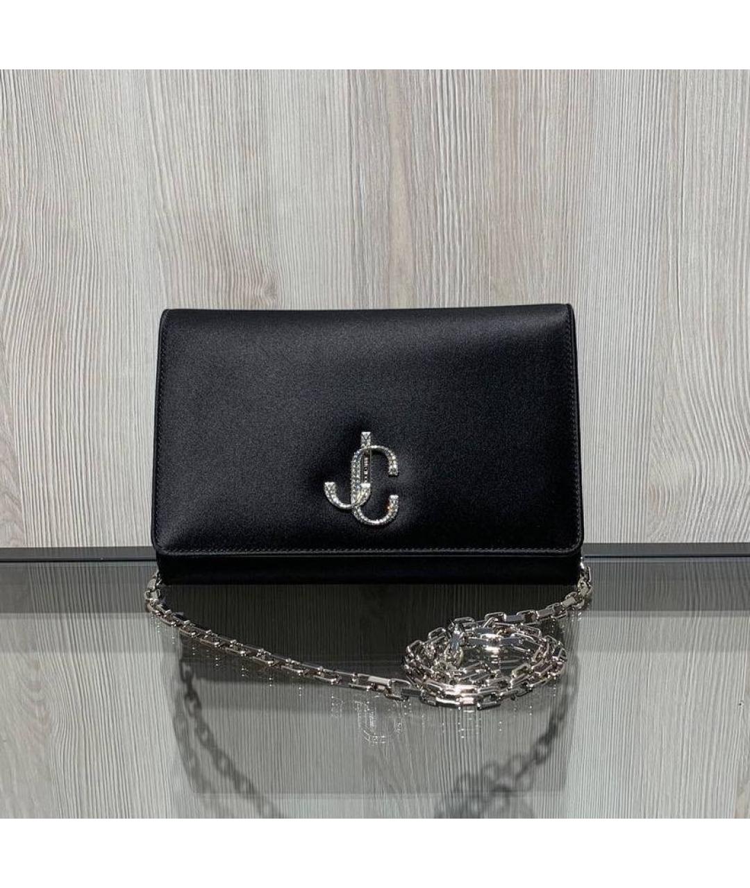 JIMMY CHOO Черная сумка через плечо, фото 9