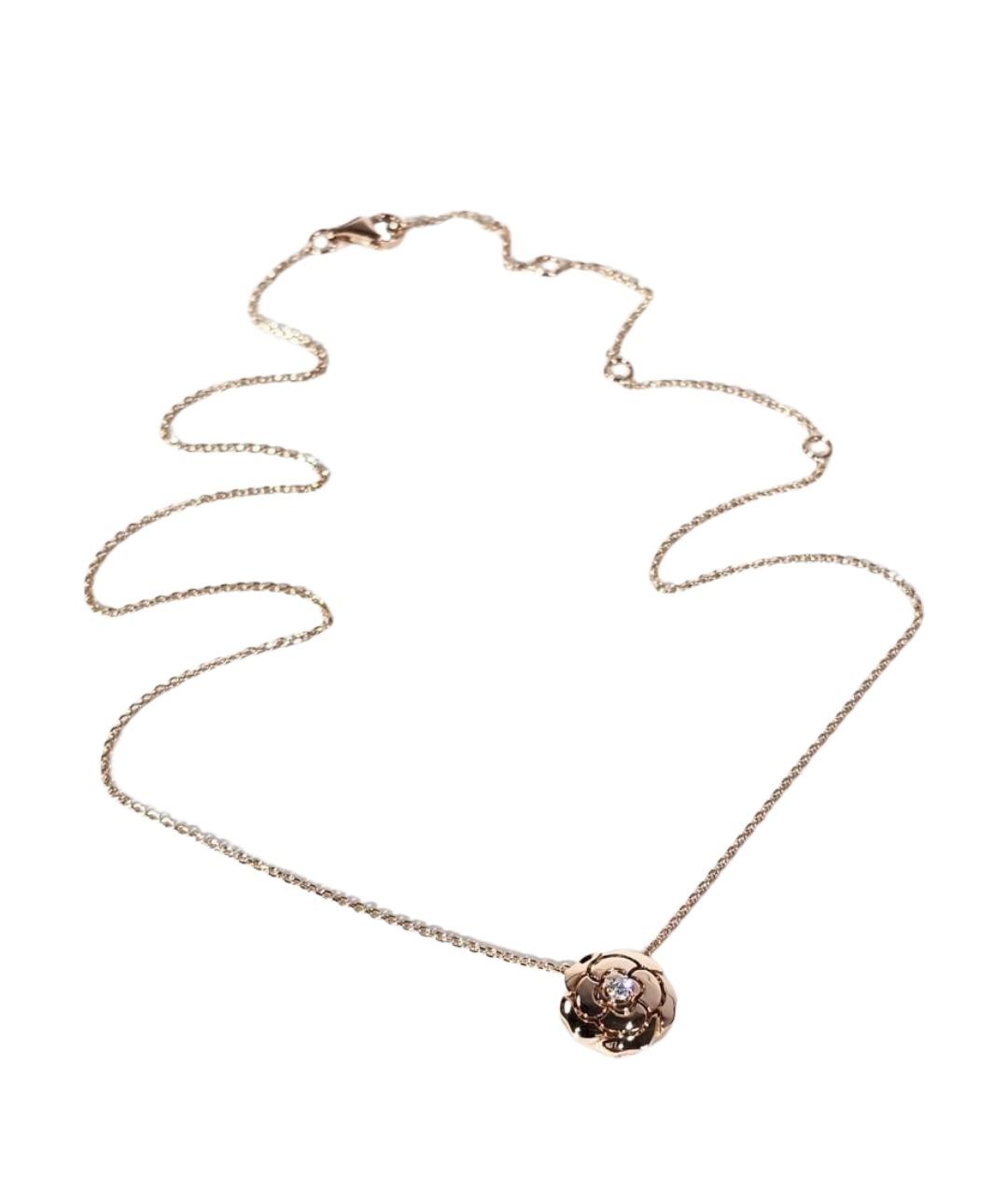 CHANEL Золотое колье из розового золота, фото 1