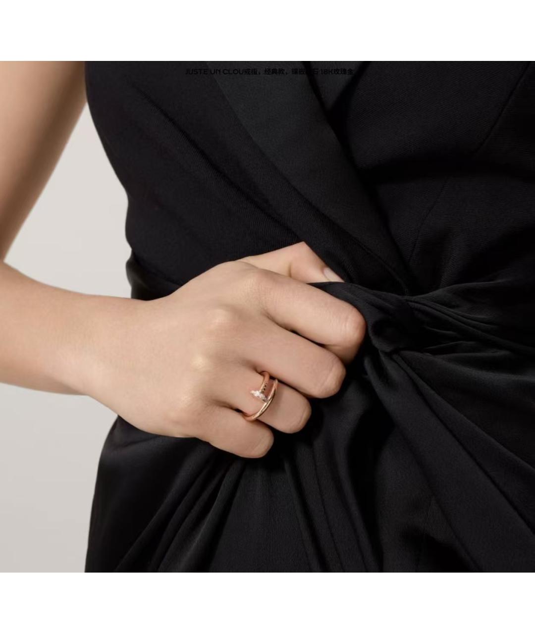 CARTIER Золотое кольцо из розового золота, фото 2