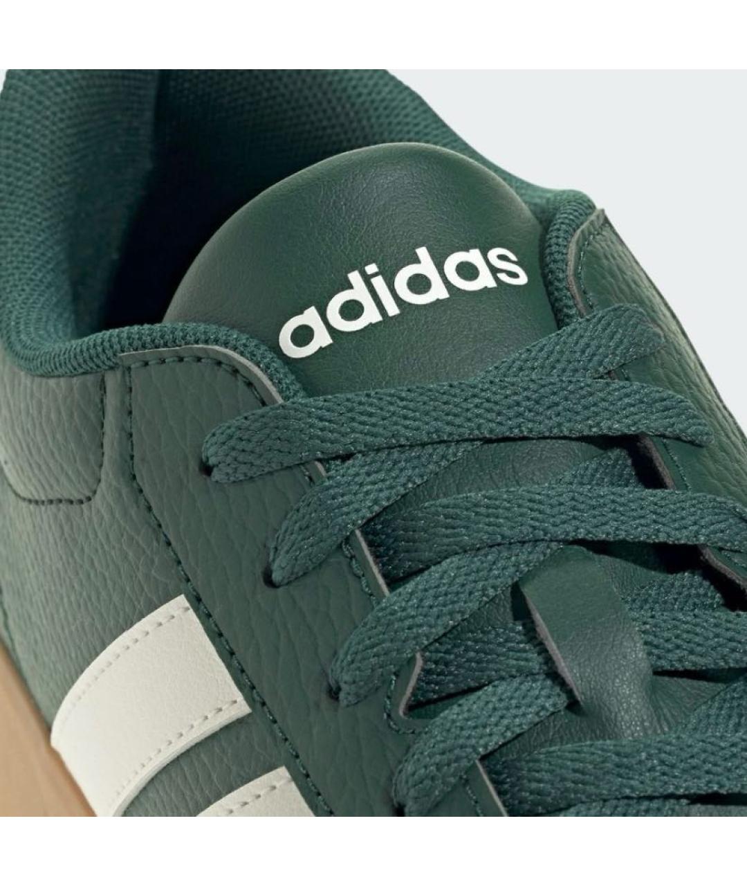 ADIDAS Зеленые кожаные кроссовки, фото 7