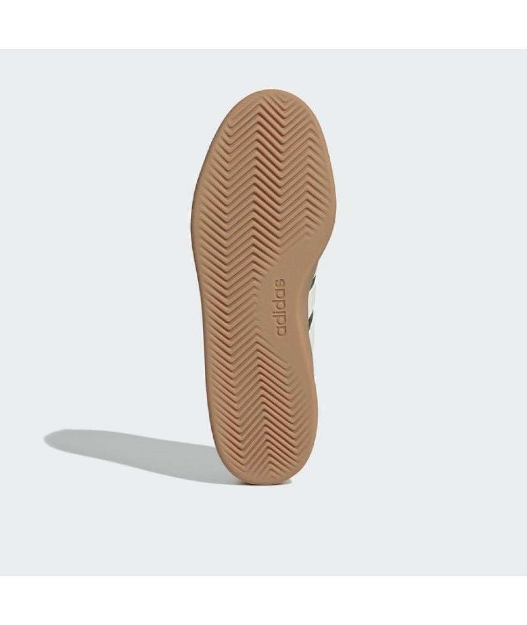 ADIDAS Зеленые кожаные кроссовки, фото 3