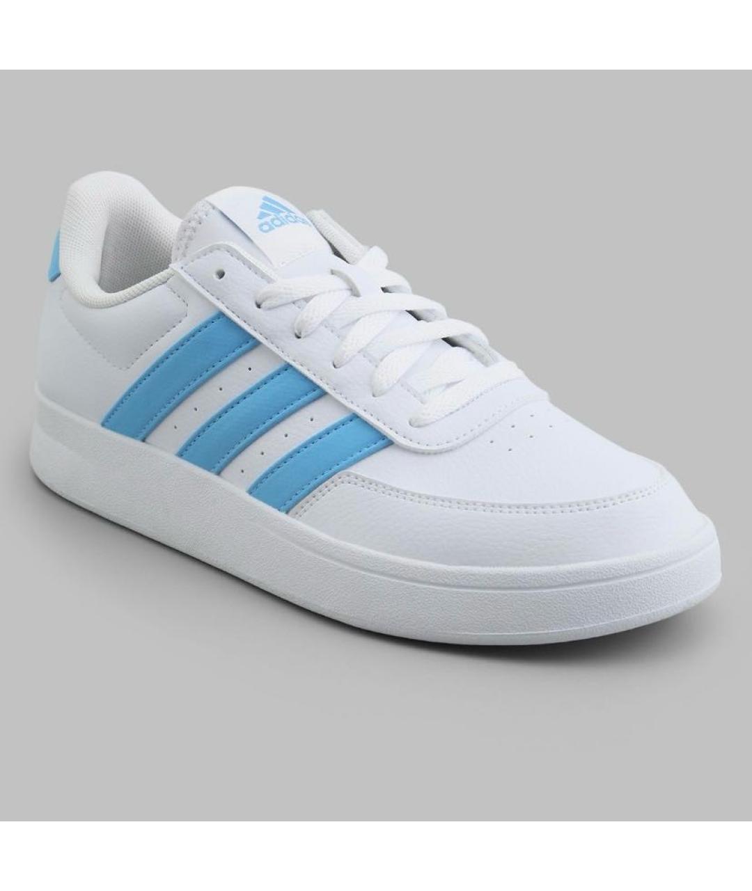 ADIDAS Белые кожаные кроссовки, фото 3