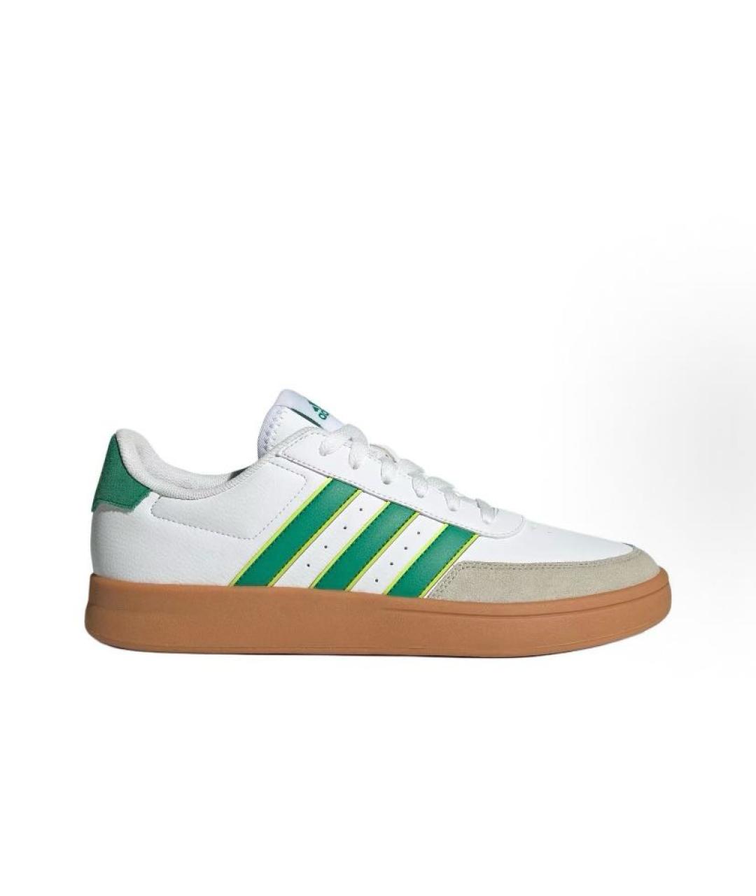 ADIDAS Белые кожаные кроссовки, фото 7