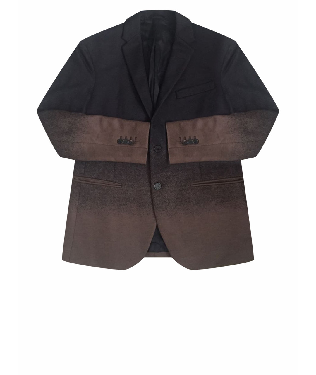 NEIL BARRETT Черный шерстяной пиджак, фото 1