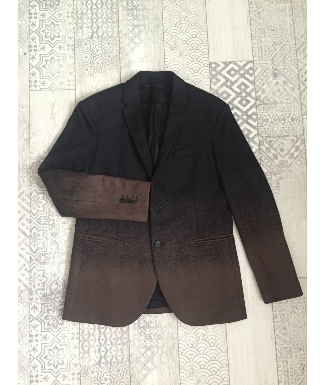 NEIL BARRETT Черный шерстяной пиджак, фото 7