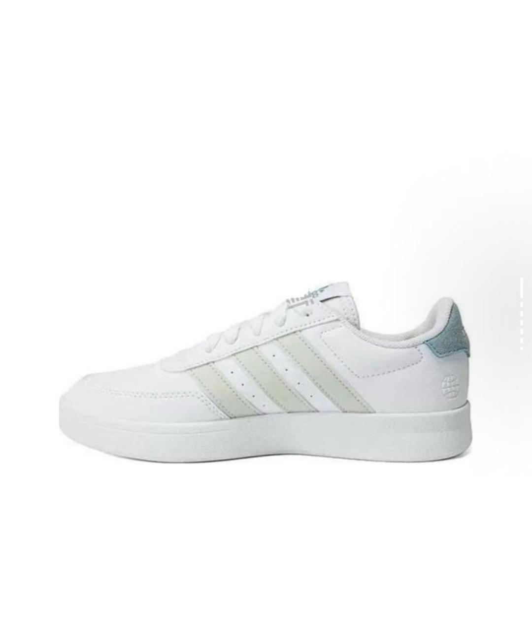 ADIDAS Белые кожаные кроссовки, фото 2