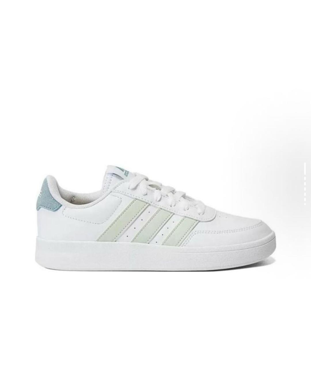 ADIDAS Белые кожаные кроссовки, фото 5